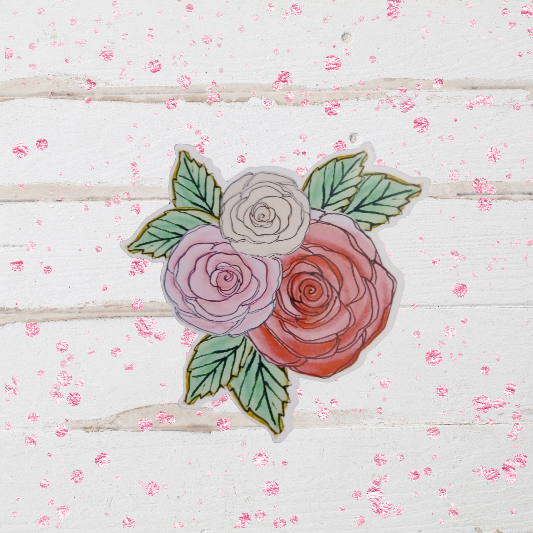 Sweetheart Garden Sticker