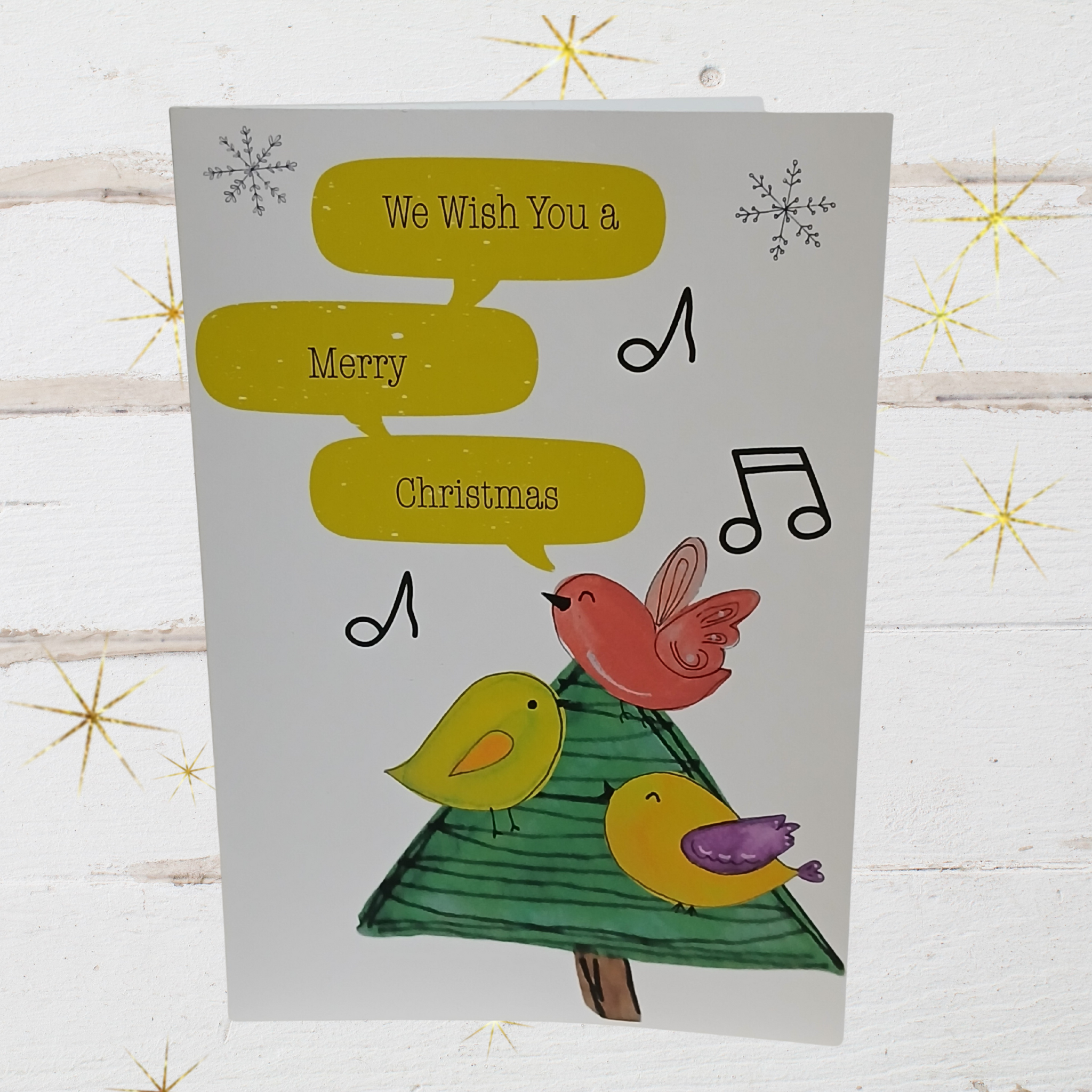 Holiday Birdie Greeting Card