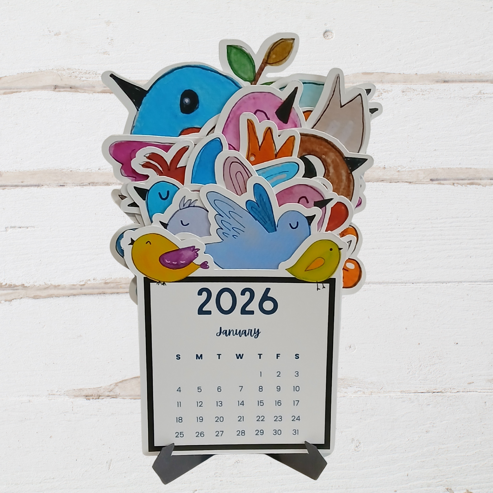 Birdie Desk Calendar