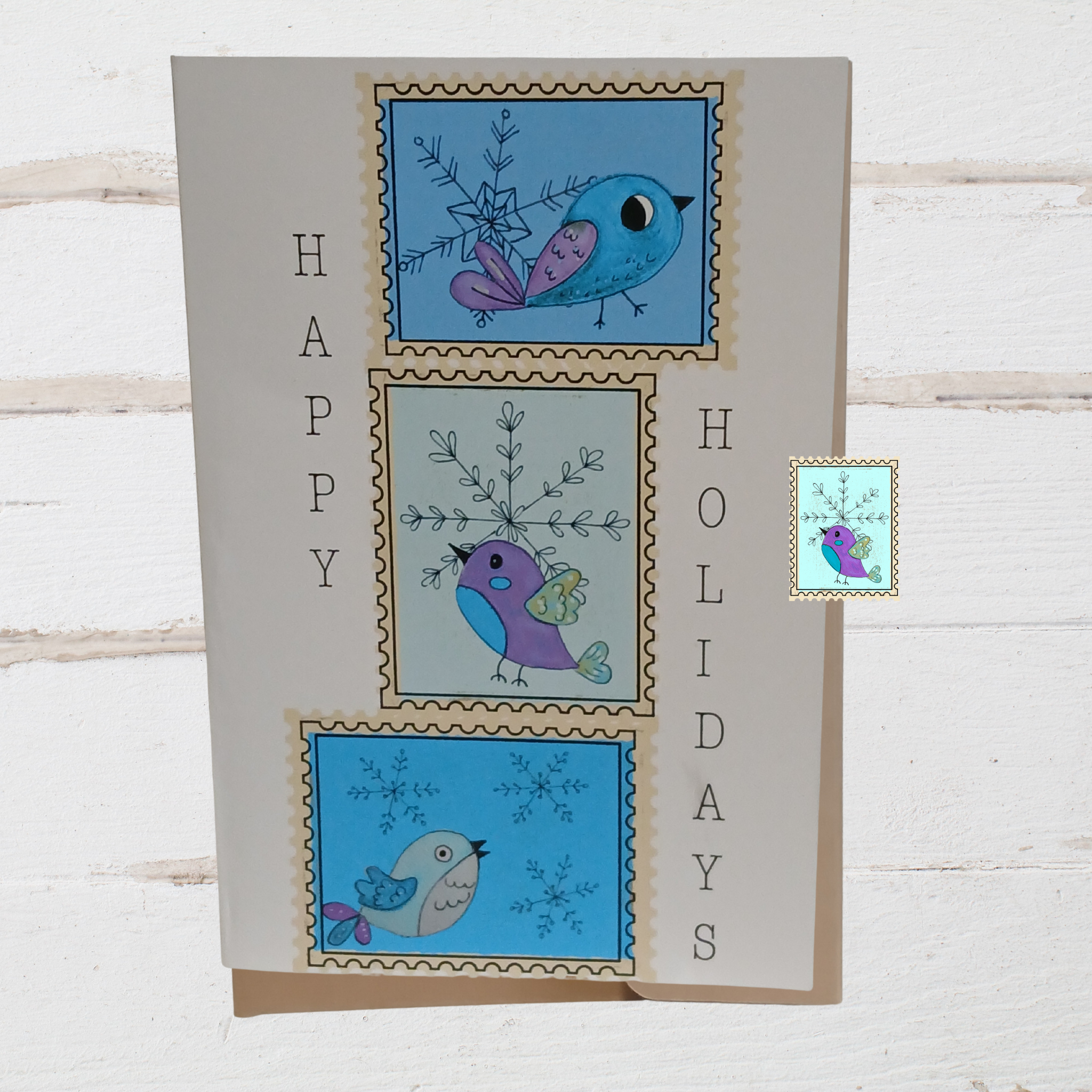 Birdie Holiday Greeting Card Set