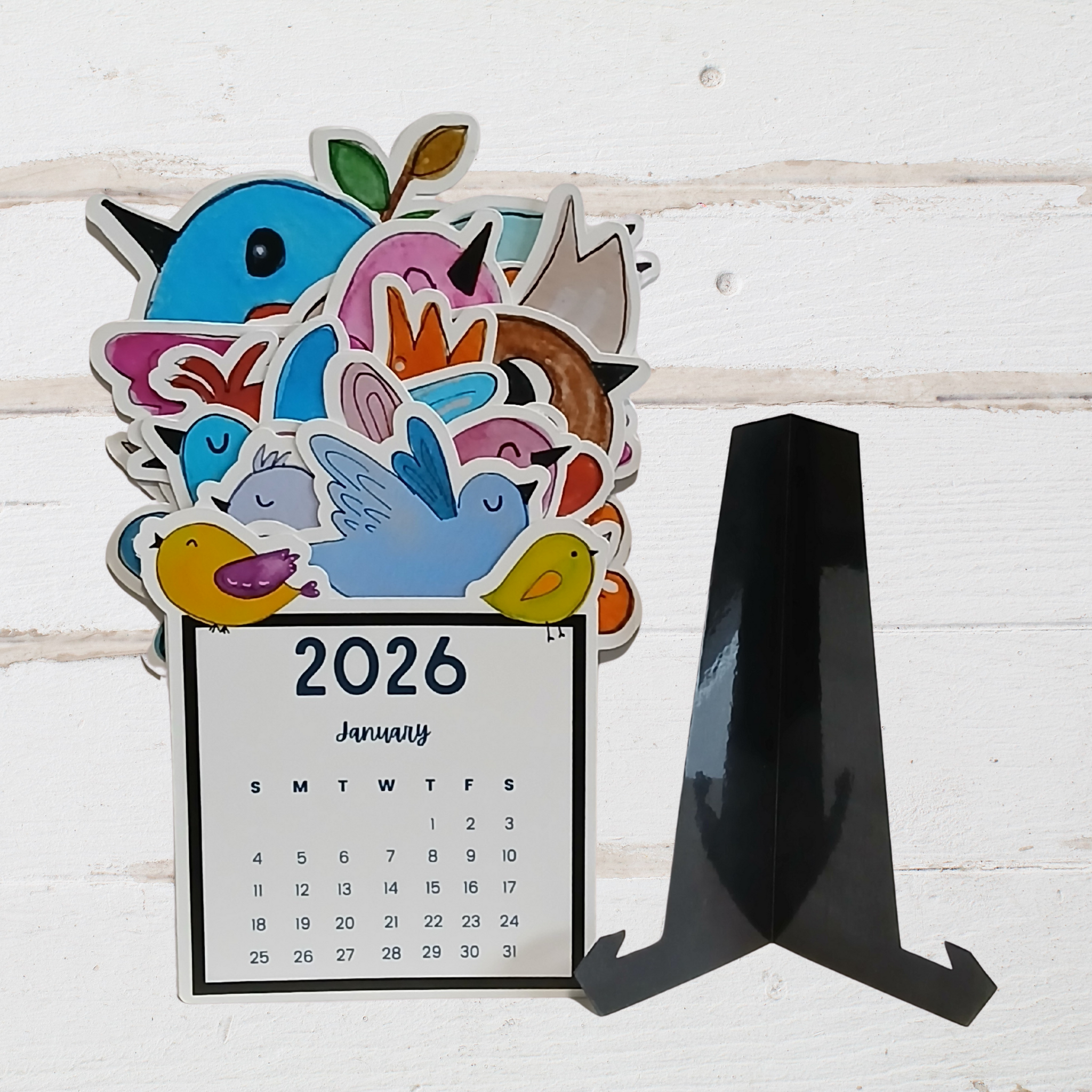 Birdie Desk Calendar