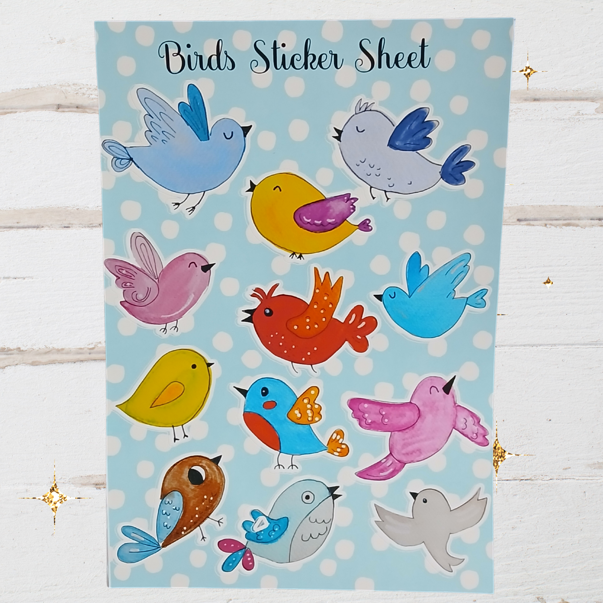 Birdie Sticker Sheet