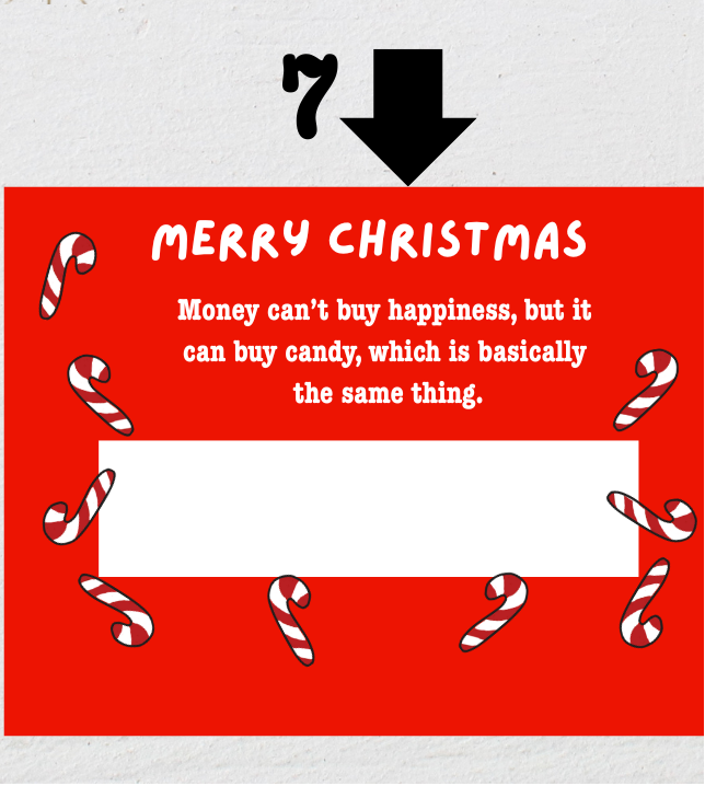 Holiday Money Holder