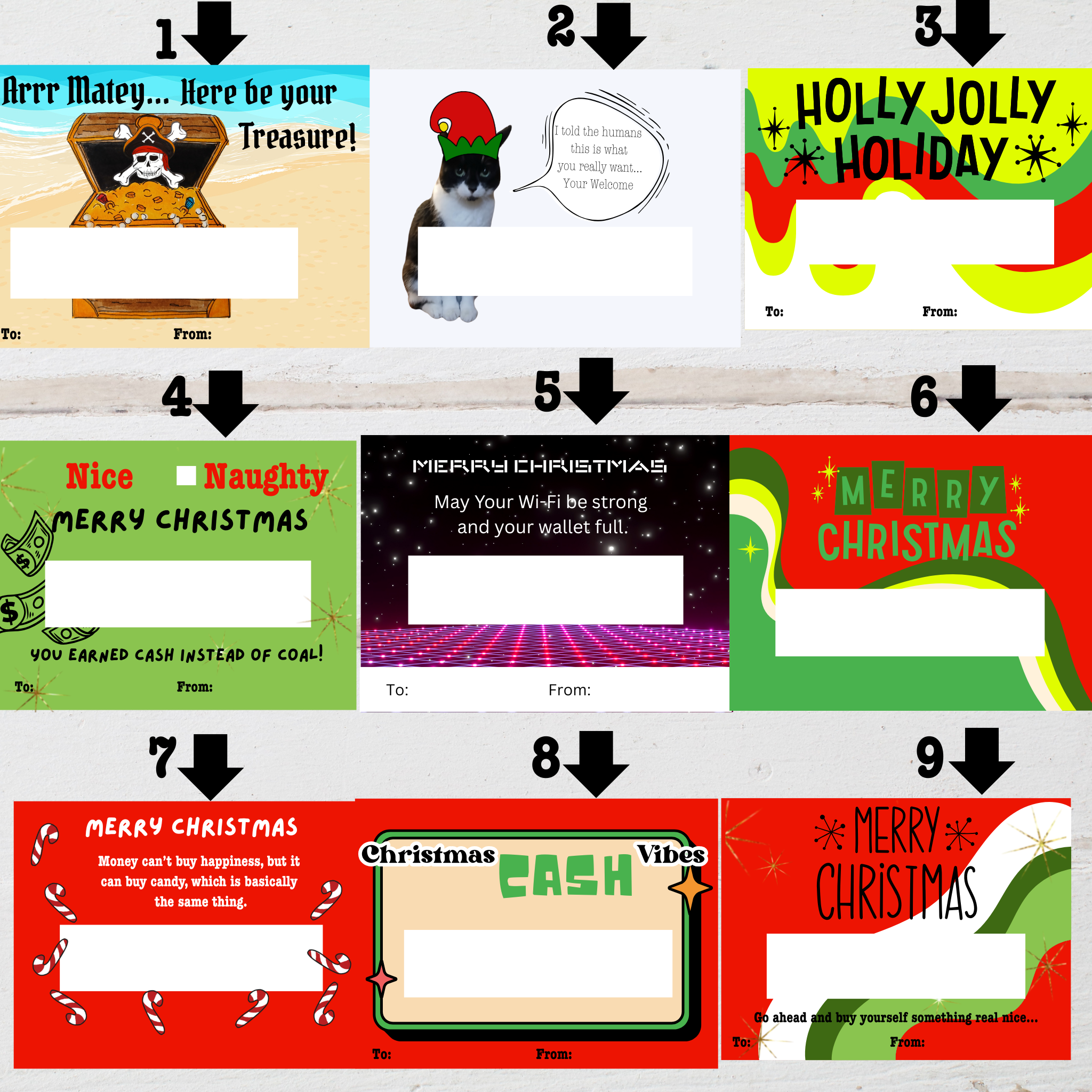 Holiday Money Holder