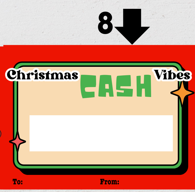 Holiday Money Holder