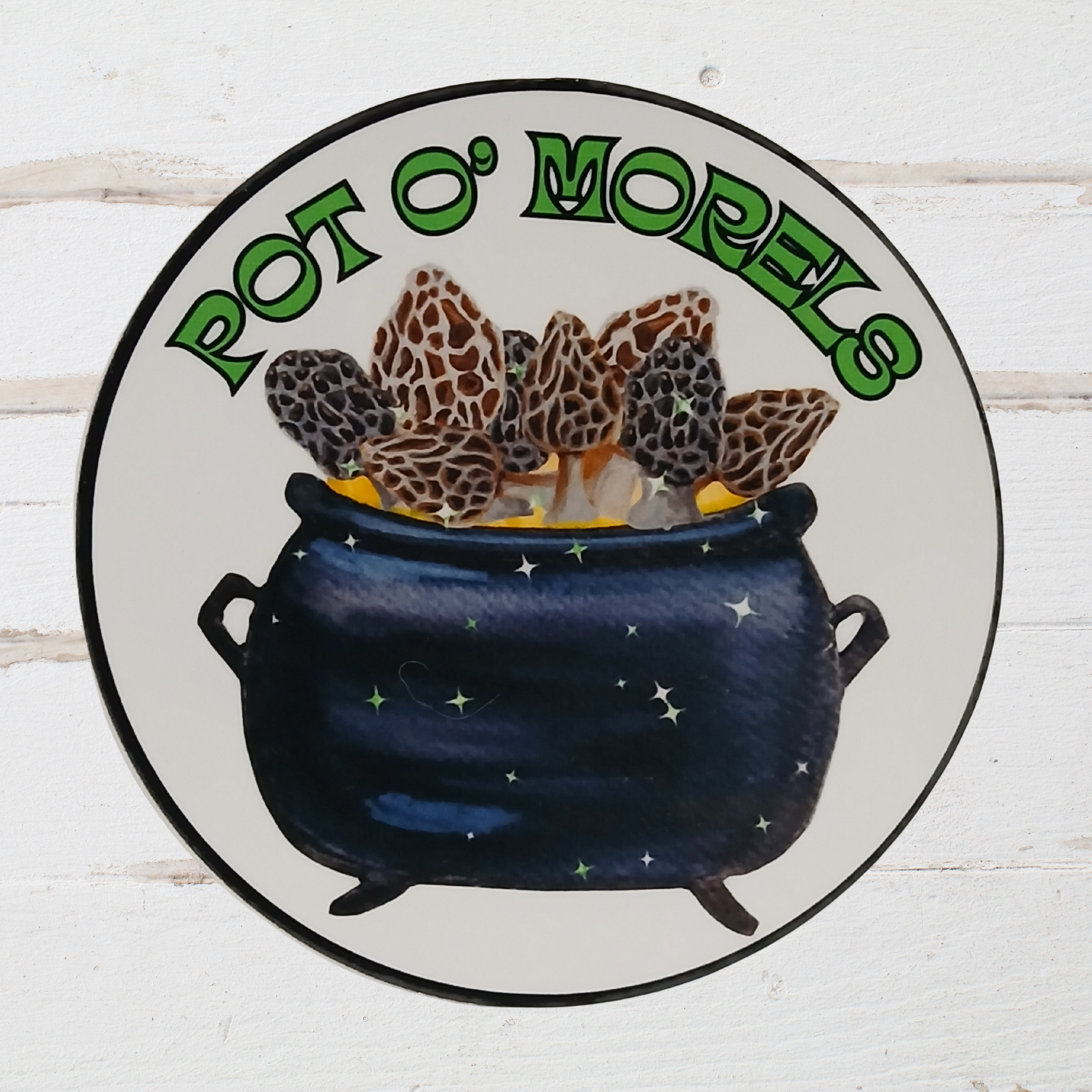 Pot O'Morels Sticker
