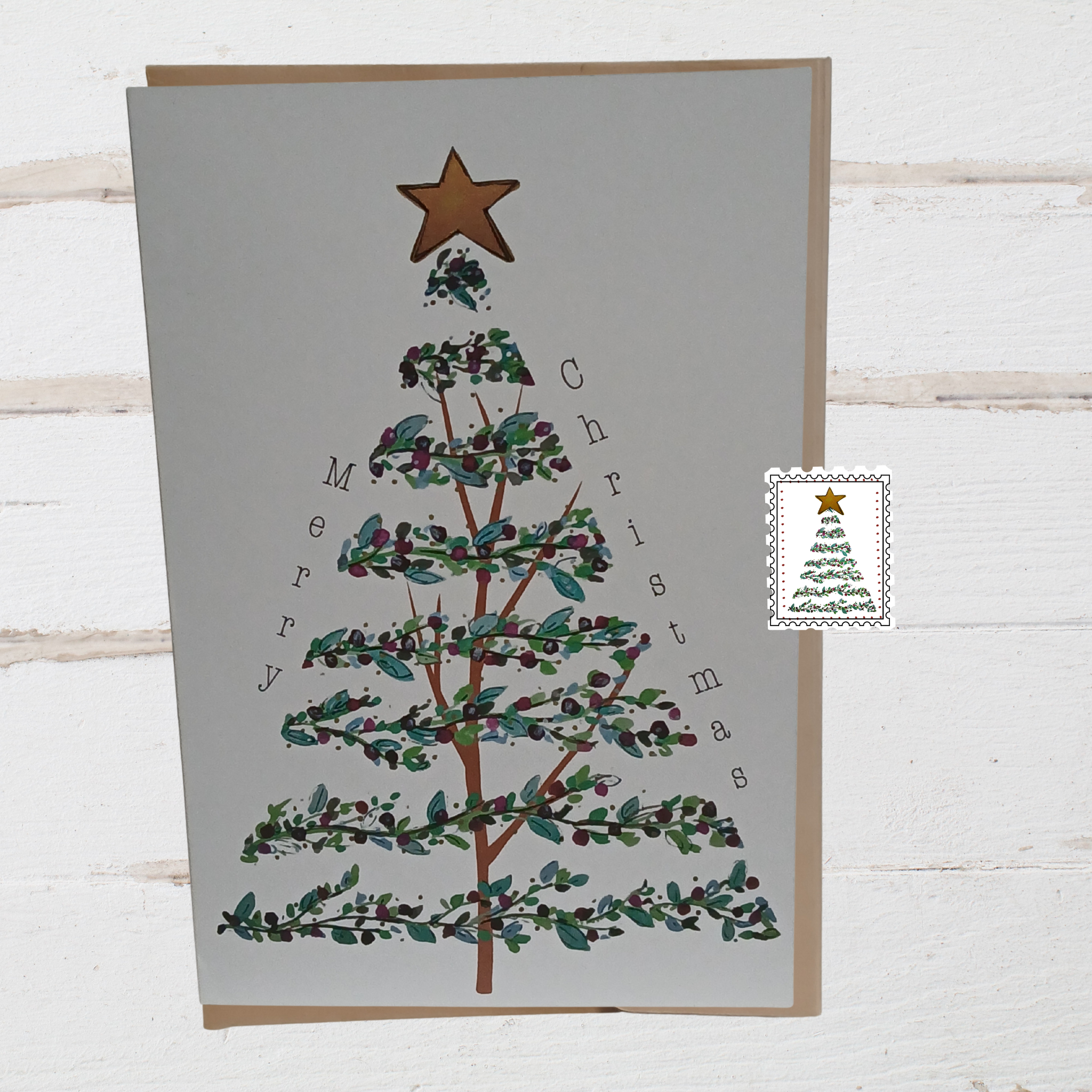 Trees Holiday Greeting Cards