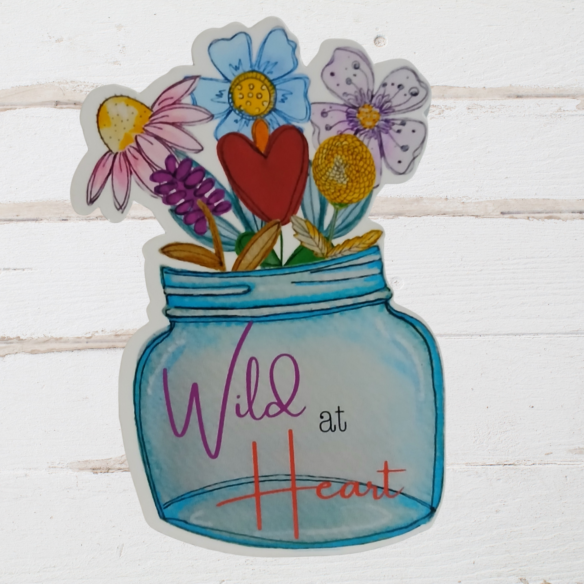 Wild at Heart Sticker